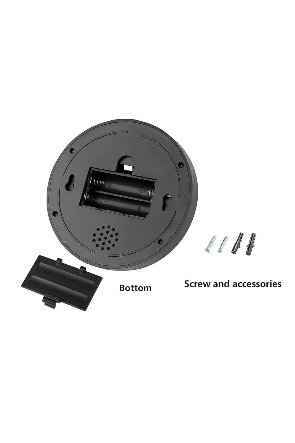 Dummy CCTV Dome Camera with Flashing LED - Battery Powered - Wall or Ceiling Mount