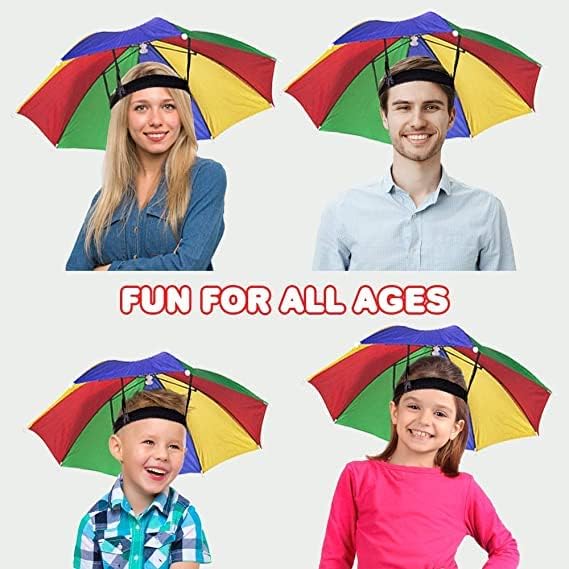 Men's & Women's Hat Headwear Umbrella Cap for Outdoor Sun Rain Protection