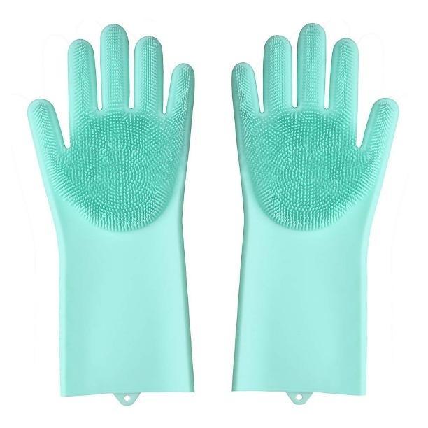 Cleaning Gloves - Magic Silicon Cleaning Gloves(Multicolor)