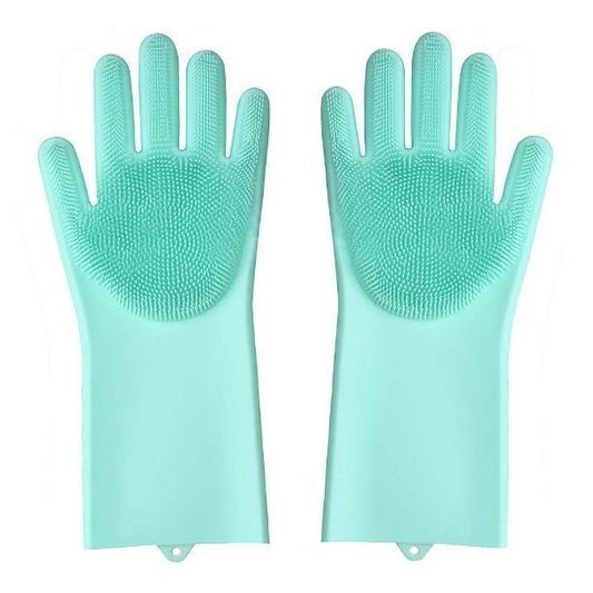 Cleaning Gloves - Magic Silicon Cleaning Gloves(Multicolor)