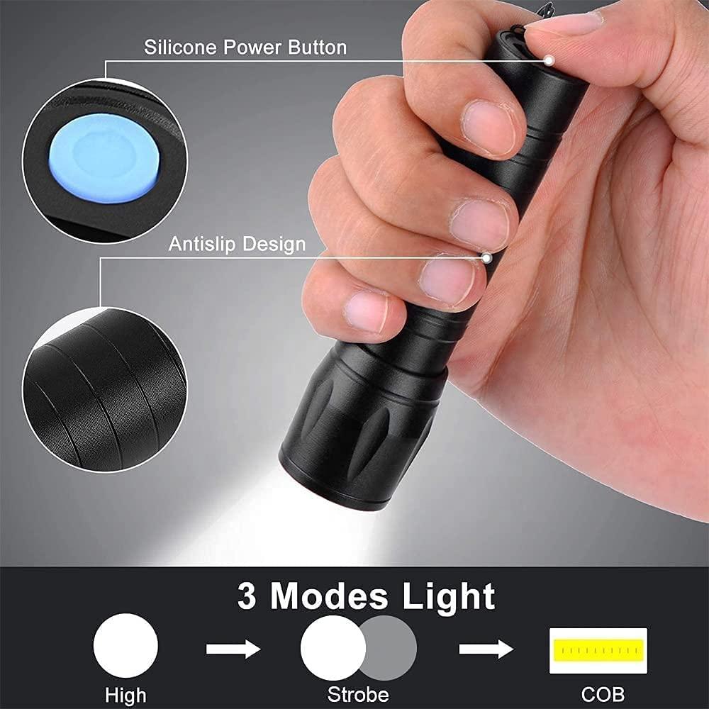 Rechargeable LED Flashlight Torch