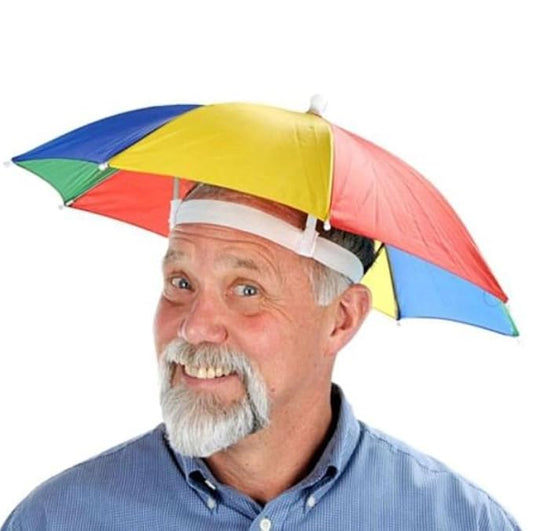 Men's & Women's Hat Headwear Umbrella Cap for Outdoor Sun Rain Protection