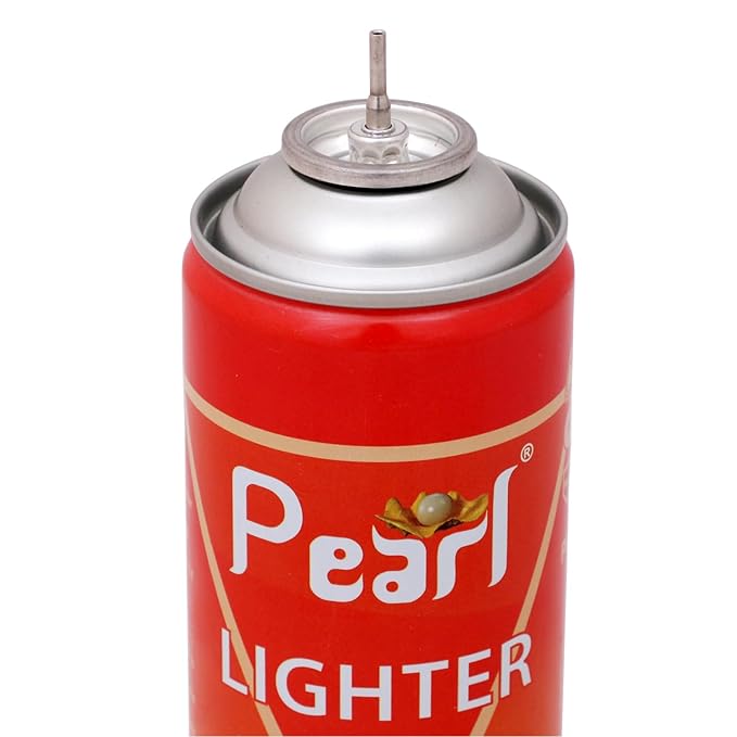 Pearl Butane Lighter Gas Refill Bottle 550ml – Universal Fuel for Lighters, Torches & Kitchen Tools