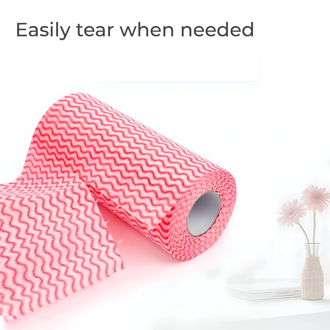 Reusable Cleaning Wipe, Household &Kitchen Towels,Disposable Cleaning Cloth, Dish Cloth Dish Towels Dish Rags Reusable Kitchen Paper Towels, Wash Towels