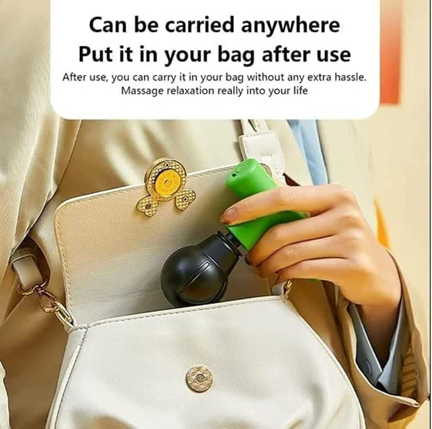 Mini Facial Gun Deep Muscle Massager (Multicolor)