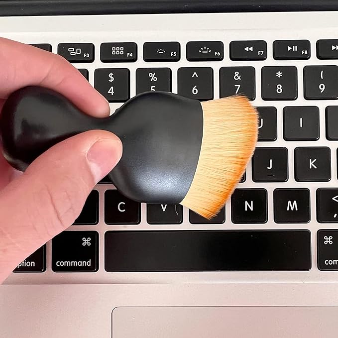 Mini Car Cleaning Brush with Handle and Dust Cover, Multipurpose Gadget Cleaner, Car Duster Brush