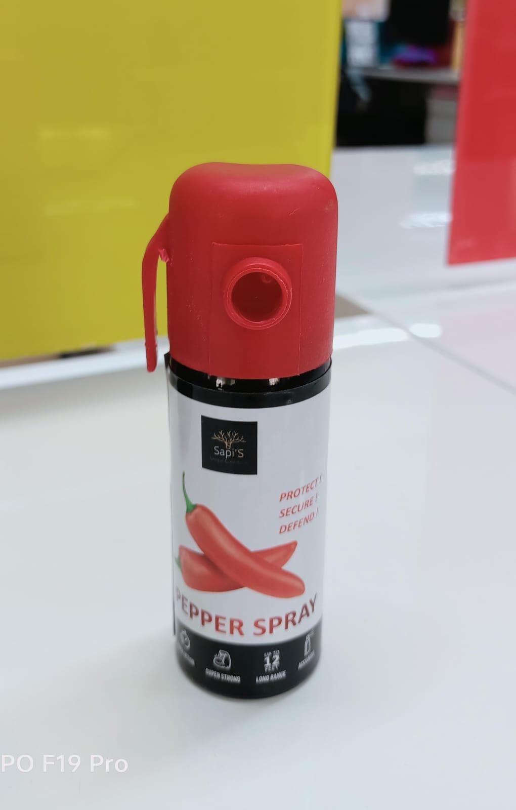 Super-Strong Self Defence Pepper Spray for Women Safety (Pack-of-1), 55 ml, 10 Feet Range, 30+ Bursts