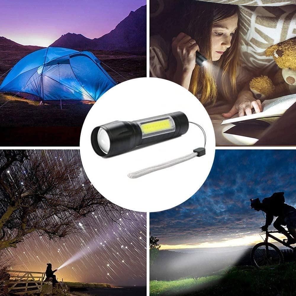 Rechargeable LED Flashlight Torch