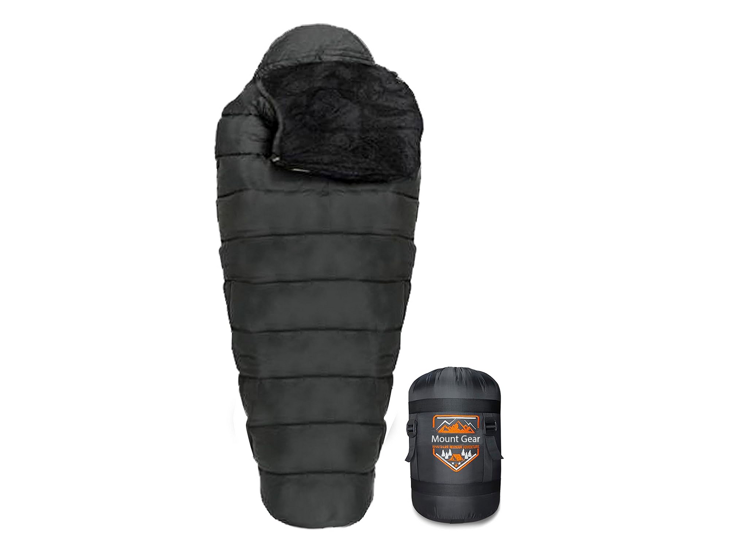 Mount Gear Sleeping Bag Imported Fur Temperature Range 0 To -5 Degree